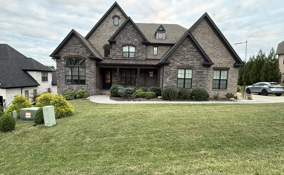 Daytime photo of the house